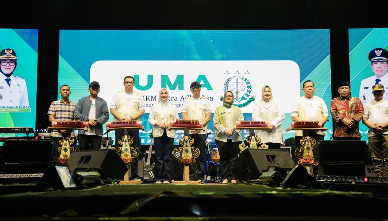 Gubernur Mirza Buka Festival UMKM dan Pasar 1001 Malam di Lampung Timur